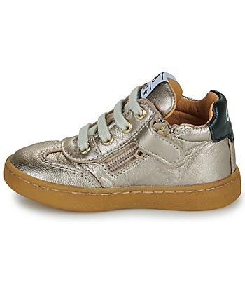 Baskets montantes enfant garcons GBB ANAIS TWIST Doré