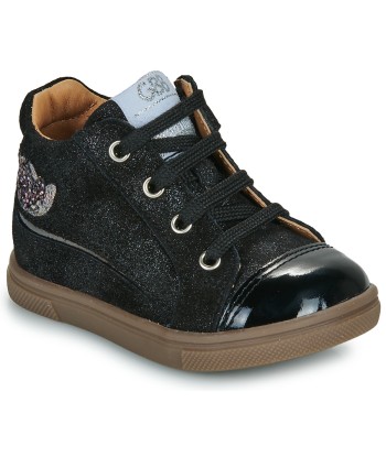 Baskets montantes enfant filles GBB CALIN Noir