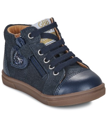 Baskets montantes enfant filles GBB MALA Bleu