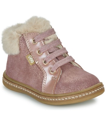 Baskets montantes enfant filles GBB JUNA Rose