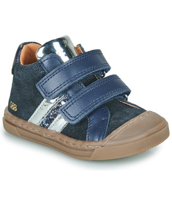 Baskets montantes enfant filles GBB ATTACHANT TWIST Bleu