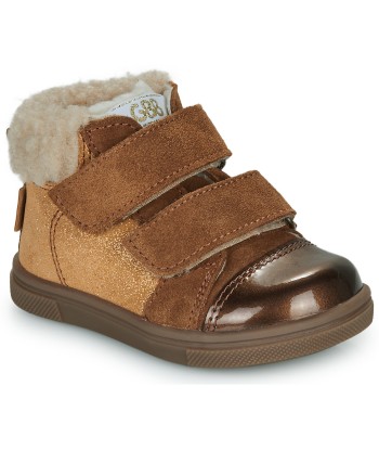 Baskets montantes enfant garcons GBB GONTRAN Marron