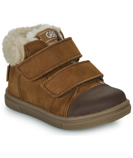 Baskets montantes enfant garcons GBB GONTRAN Marron