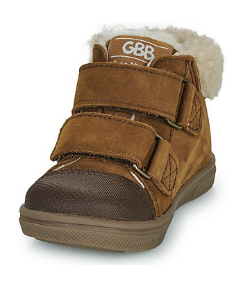 Baskets montantes enfant garcons GBB GONTRAN Marron