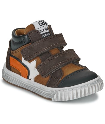Baskets montantes enfant garcons GBB DROLE Marron