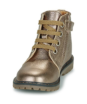 Boots enfant filles GBB NAREA Marron