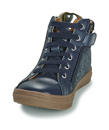 Baskets montantes enfant filles GBB TADEA Bleu
