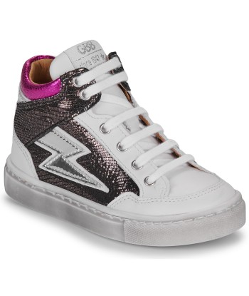 Baskets montantes enfant filles GBB DORES Blanc
