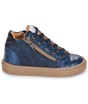 Baskets montantes enfant filles GBB DISTINGUE Bleu
