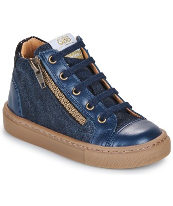 Baskets montantes enfant filles GBB DISTINGUE Bleu