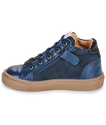 Baskets montantes enfant filles GBB DISTINGUE Bleu