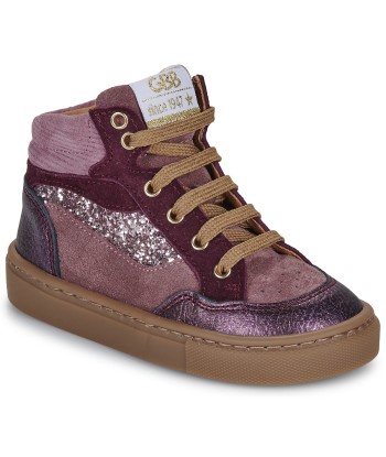 Baskets montantes enfant filles GBB COURAGEUX Violet