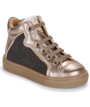 Baskets montantes enfant filles GBB JAYNE Doré