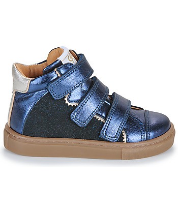 Baskets montantes enfant filles GBB DORIMELLI Bleu