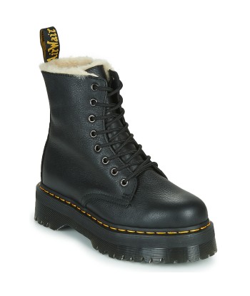 Boots femmes Dr. Martens JADON FL BLACK PISA Noir
