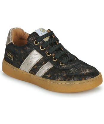 Baskets basses enfant garcons GBB BERANGE TWIST Marron