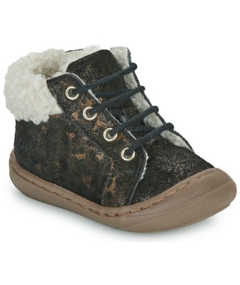 Baskets montantes enfant garcons GBB ABOCO FLEX Marron