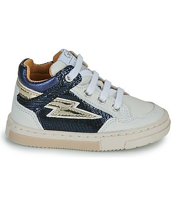 Baskets montantes enfant filles GBB DALILA FLEX Blanc