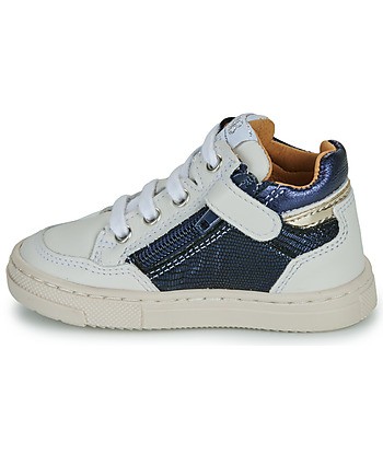 Baskets montantes enfant filles GBB DALILA FLEX Blanc