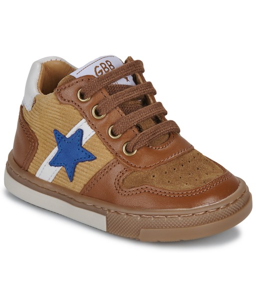 Baskets montantes enfant filles GBB RIKKIE FLEX Marron