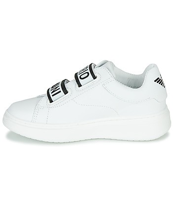 Baskets basses enfant garcons Emporio Armani XYX007-XCC70 Blanc
