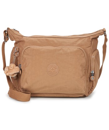 Sac Bandouliere femmes Kipling GABB  Beige