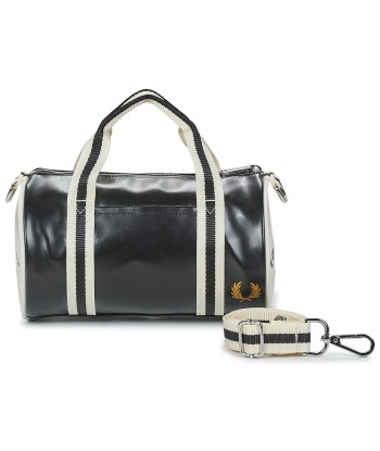 Sac de voyage femmes Fred Perry CLASSIC MINI BARREL BAG Noir