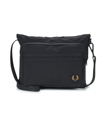 Sacoche hommes Fred Perry NYLON BADGE CROSSBODY BAG Noir