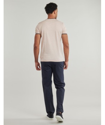 T-shirt hommes Fred Perry TWIN TIPPED T-SHIRT Beige