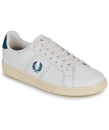 Baskets basses hommes Fred Perry B721 LEATHER Blanc