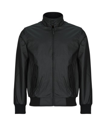 Blouson hommes Harrington WAX JACKET Noir