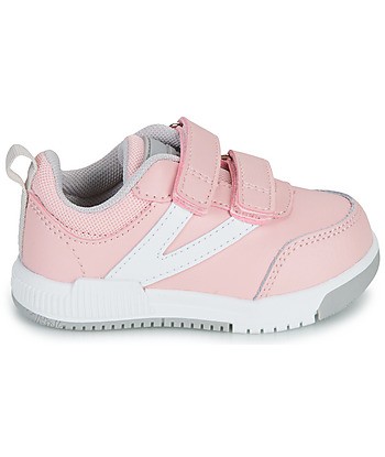 Baskets basses enfant filles BEPPI 2208430-WHITE Rose