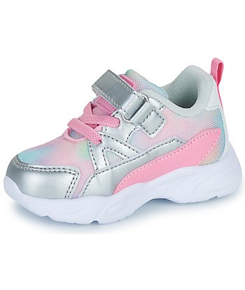 Baskets basses enfant filles BEPPI 2204850-ARGENTE Argenté