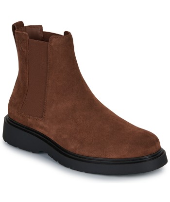 Boots hommes Calvin Klein Jeans COMBAT ESS CHELSEA BOOT SU Marron