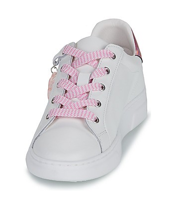 Baskets basses enfant filles Karl Lagerfeld Z30979 Blanc