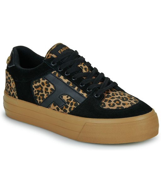 Baskets basses femmes Faguo WALNUT PLATFORM TENNIS Multicolore