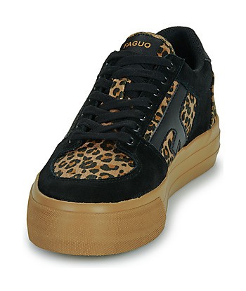 Baskets basses femmes Faguo WALNUT PLATFORM TENNIS Multicolore