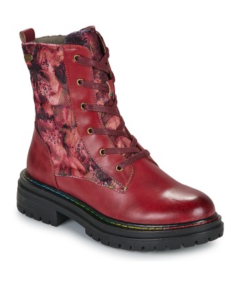 Boots femmes Laura Vita KANDYO Rouge