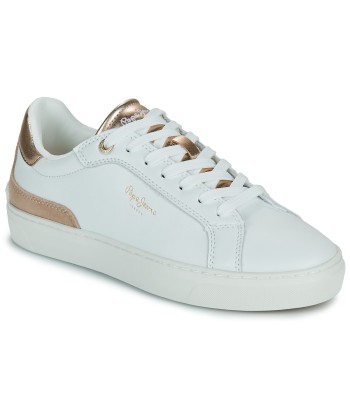 Baskets basses femmes Pepe jeans CAMDEN COLD W Blanc