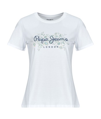 T-shirt femmes Pepe jeans BERO Blanc
