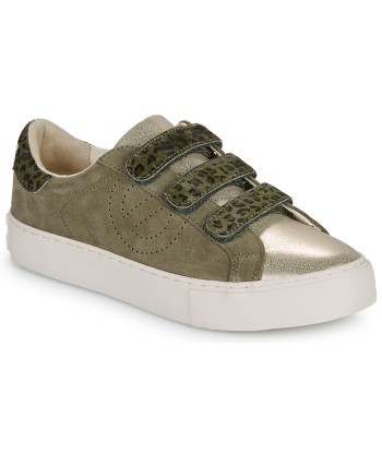 Baskets basses femmes No Name ARCADE STRAPS PERFOS W Kaki