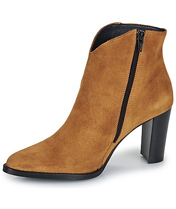 Bottines femmes Myma PELOUR Marron