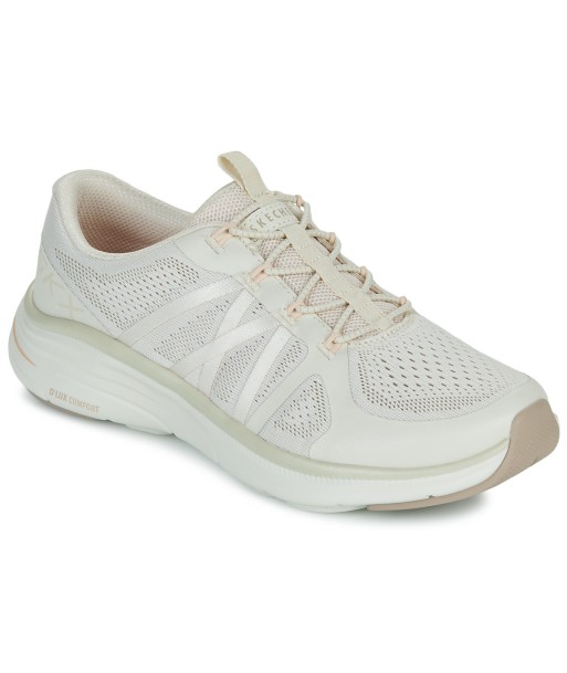 Baskets basses femmes Skechers D'LUX COMFORT 2.0 RELAXED FIT Blanc
