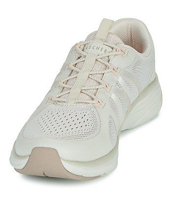 Baskets basses femmes Skechers D'LUX COMFORT 2.0 RELAXED FIT Blanc