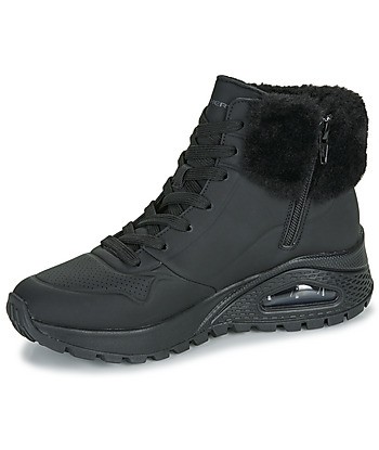 Boots femmes Skechers UNO RUGGED Noir