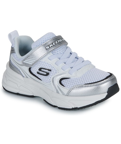 Baskets basses enfant filles Skechers RETRO-GRAPH Blanc