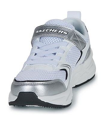 Baskets basses enfant filles Skechers RETRO-GRAPH Blanc