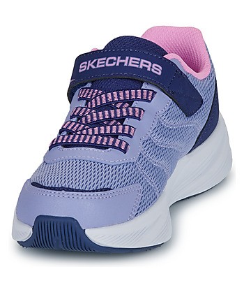 Baskets basses enfant filles Skechers MICROSPEC TREAD Bleu