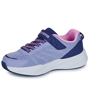 Baskets basses enfant filles Skechers MICROSPEC TREAD Bleu