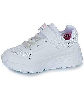 Baskets basses enfant filles Skechers UNO LITE LOVE LEVITATE Blanc